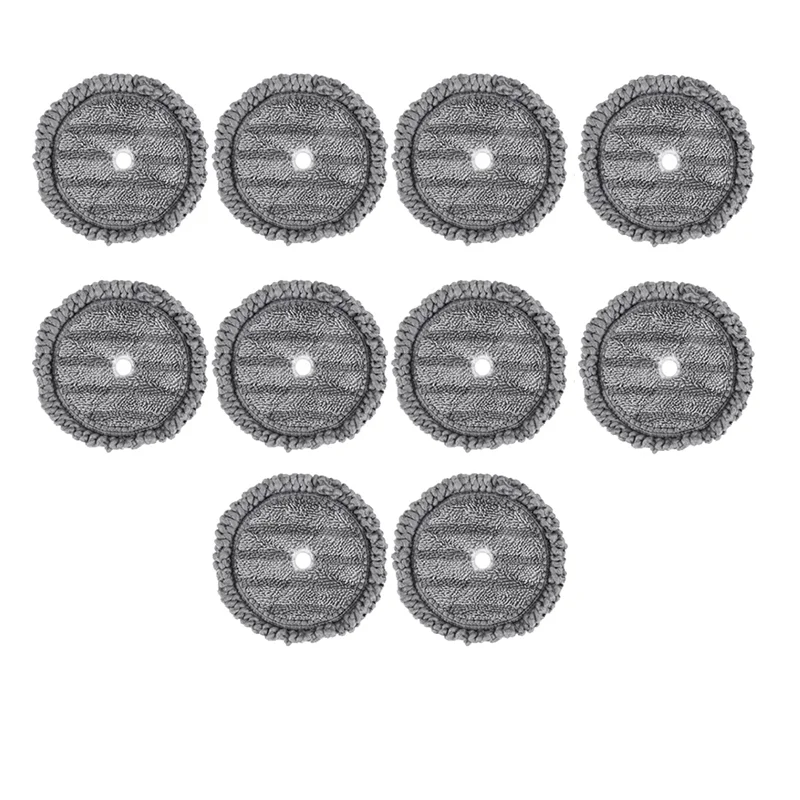 

10 шт. сменных тряпок для робота-пылесоса, сменные насадки для уборки, салфетки для паровой швабры A9
