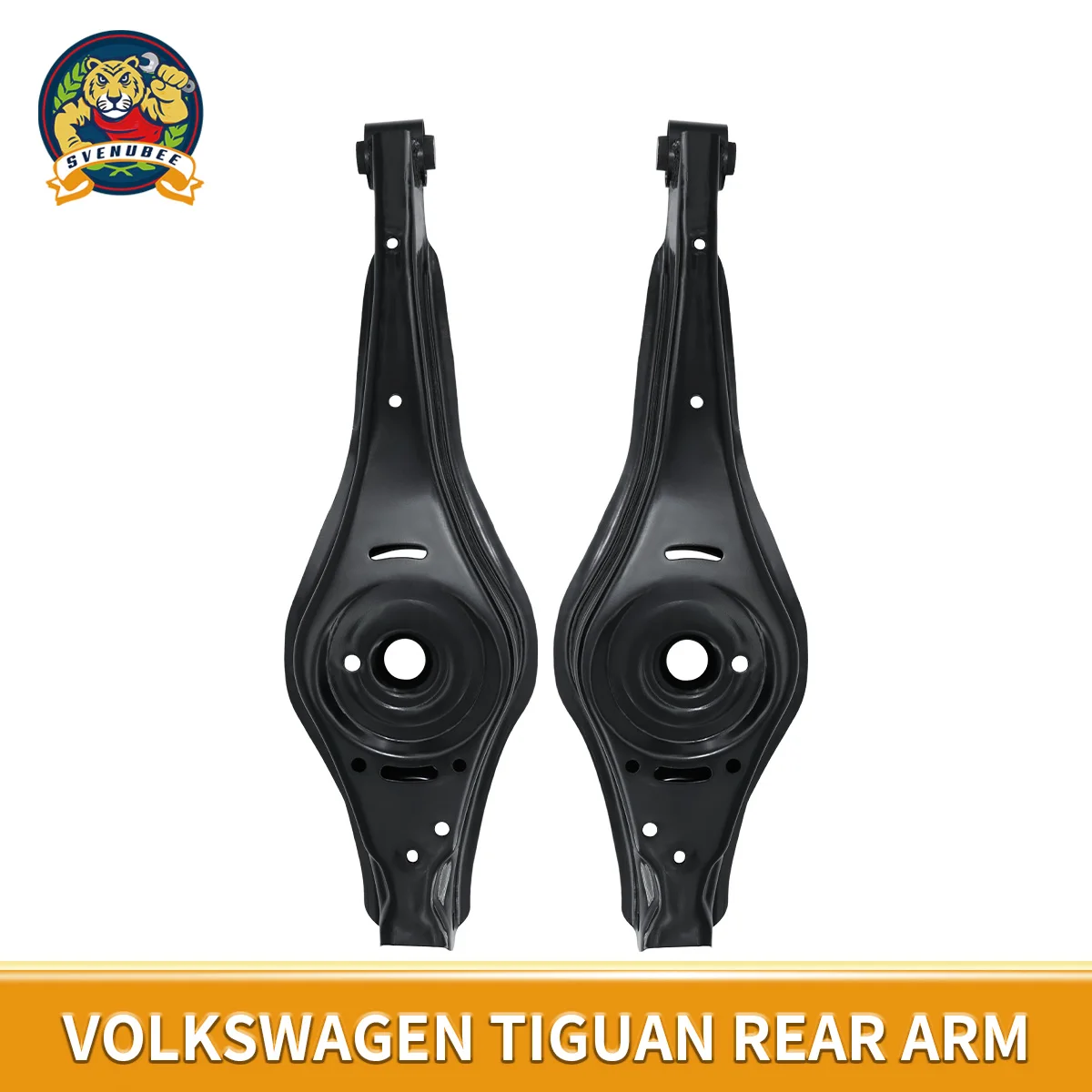 

Svenubee Pair of Rear Lower Control Arms Set for Volkswagen Tiguan Beetle Passat Audi A3 Q3 2006 2007 2008 2009 2010 - 2019