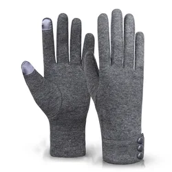 Rimiut guanti invernali Touch Screen da donna guanti caldi autunnali guanti da polso guanti antivento da sci da guida luvas guantes handschoenen