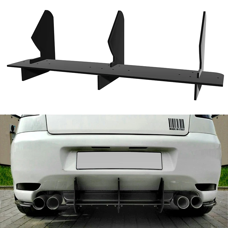 Use For Alfa Romeo GT 2004--2010 Year Rear Diffuser Bumper Lips Spoiler Splitter Body Kit Accessories