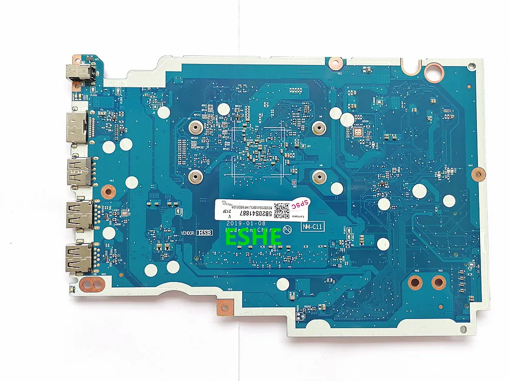 For Lenovo ideapad S145-14IGM S145-15IGM Laptop Motherboard 5B20S41889 5B20S41887 With CPU N4100 N5000 DDR4 FS440 FS541 NM-C111