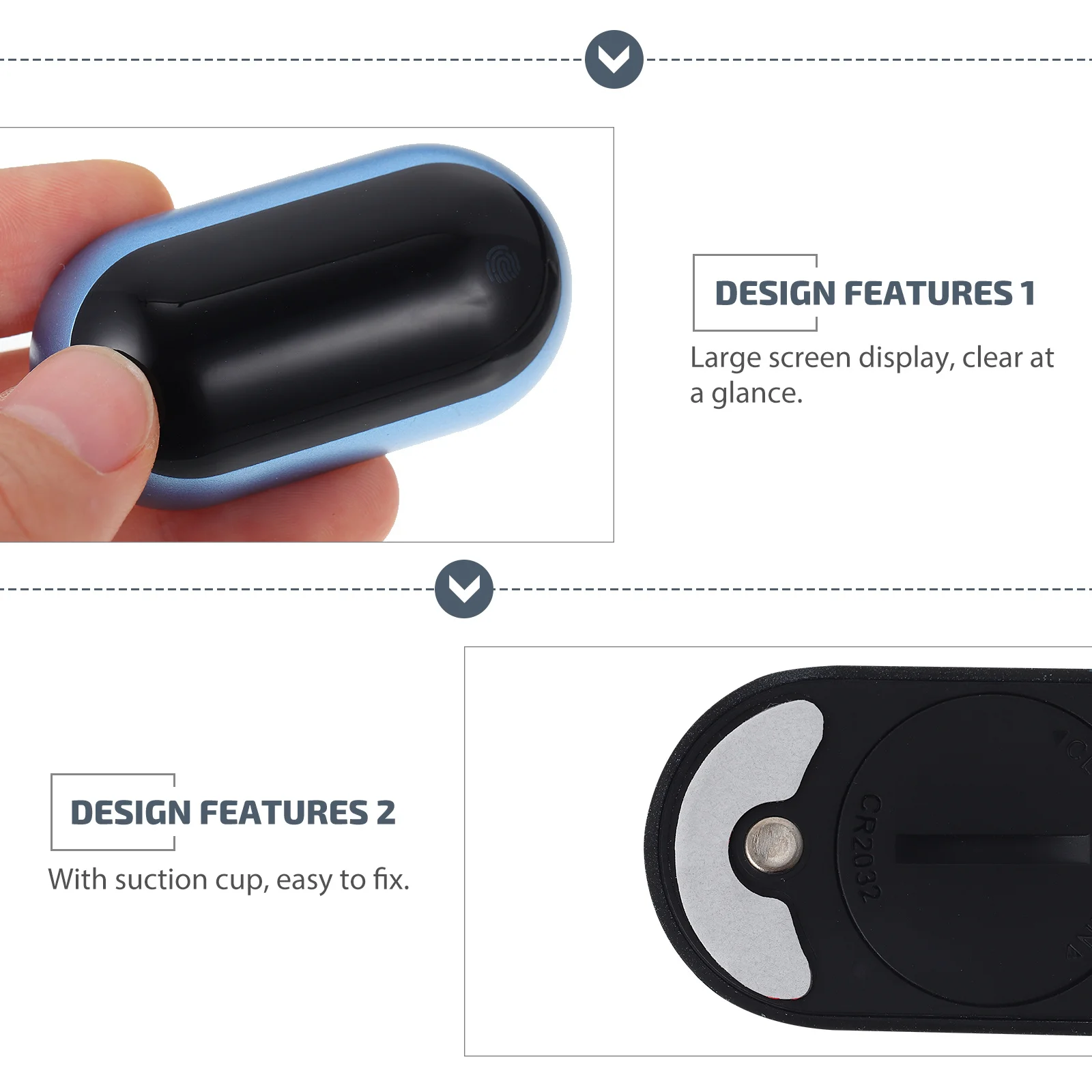 

Digital Aquarium Thermometer Large Screen Display Accurate Water Temperature Measure Fish Tank Aquarium Water Thermometer ABS