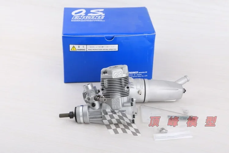 محركات OS 46AXII ABL.46 محرك توهج الطائرة مع كاتم الصوت 46AX OSMG0548 - محرك نموذج عالي الأداء