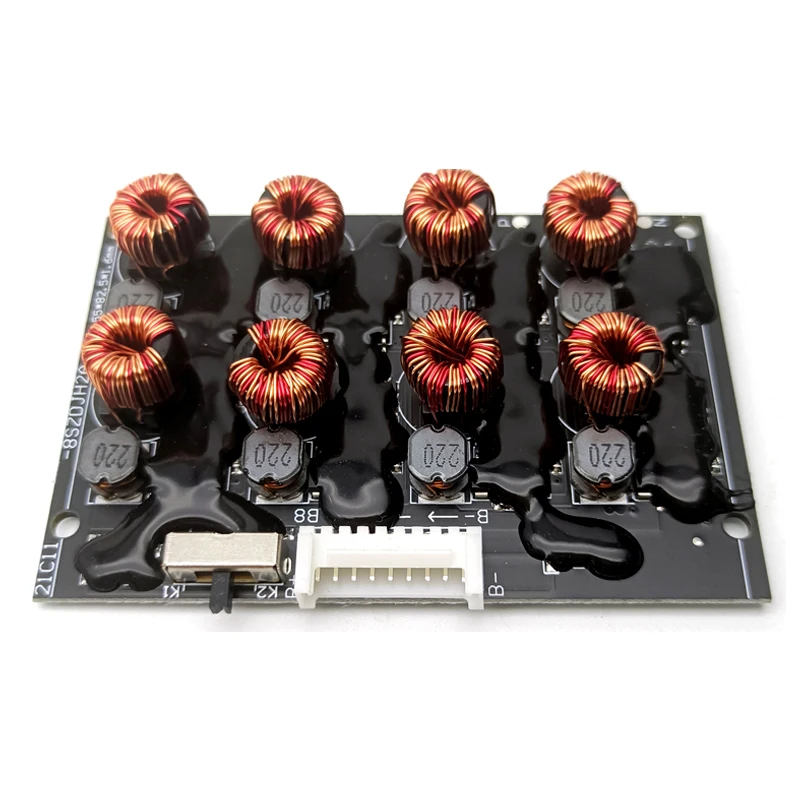 Qucc 2Amp Active Balancer Li-ion LiFePO4 2A Active Balancing LFP 4S 8S BMS Energy Transfer Lithium Battery Repair