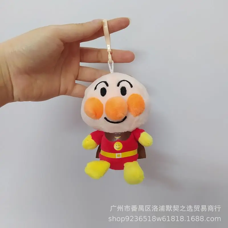 Pão japonês super homem pingente de pelúcia mochila móvel pingente bonito ornamento de mesa brinquedo chaveiro presentes