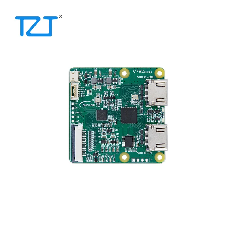 TZT C792 HDMI-compatible to CSI&I2S Bridge Module Support 4K60Hz Input and 1080P60Hz CSI Output for Raspberry Pi