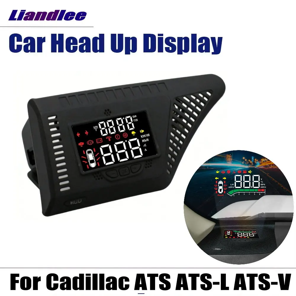 Car Head Up Display HUD For Cadillac ATS ATS-L ATS-V 2013-2019 Electronic Auto LED Screen Windshield Projector Accessories