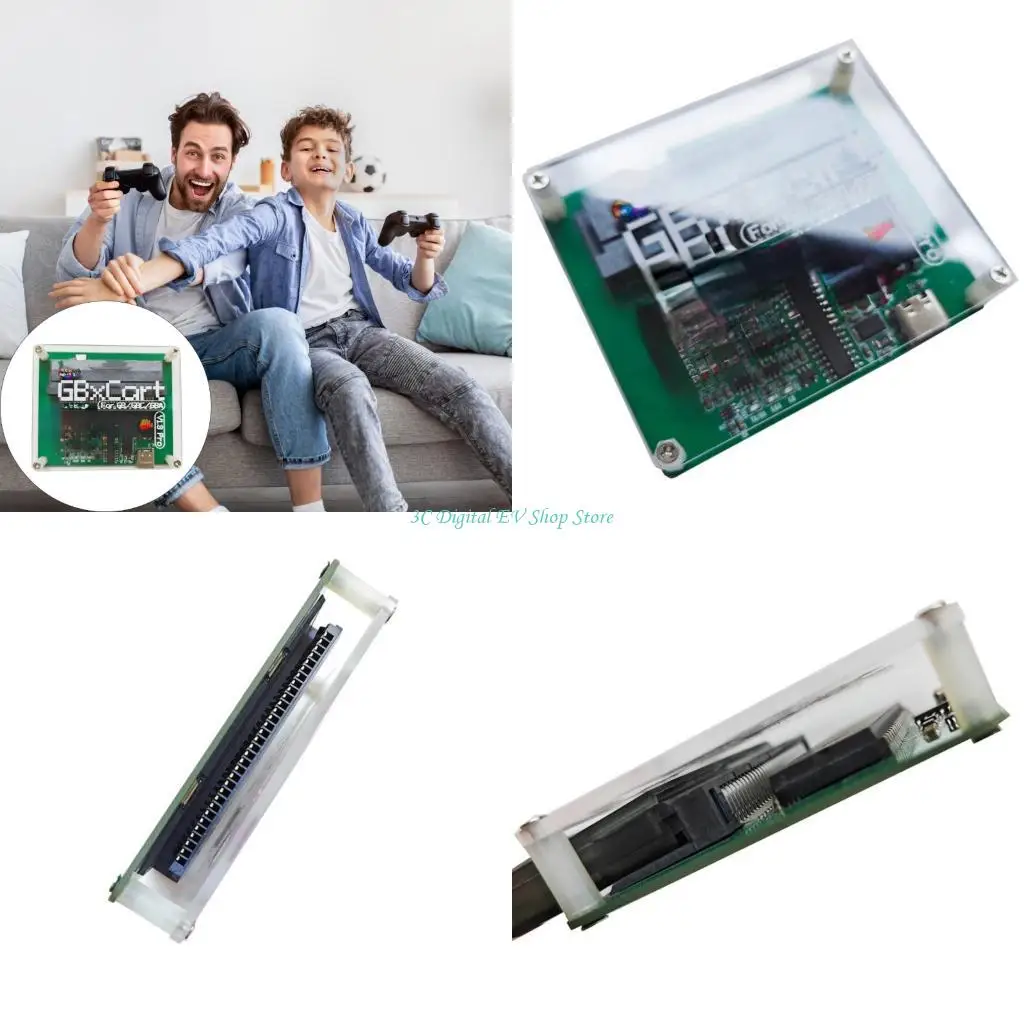 E74D Flash Card Tool for GameBoy ROM Dumping Auto Detection Photo Decoding Firmware