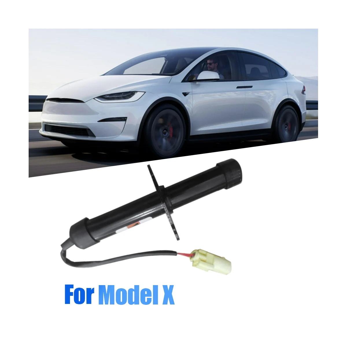 Car Active Bonnet Hinge Sensor Protection 1500702-00-A 1500702-00-B for Tesla Model X Hood Pedestrian Protector