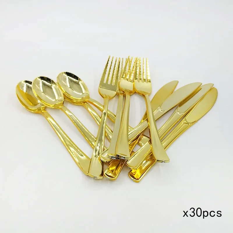 Zwart goud verjaardag wegwerpservies set papieren borden kopjes servetten tafelkleed geschikt voor verjaardagsfeestjes en bruiloften.