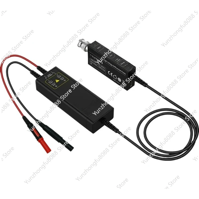 

DP10013 1300V 100MHz High Voltage Differential Probe Kit 3.5ns Rise Time 50X/500X Attenuation Rate