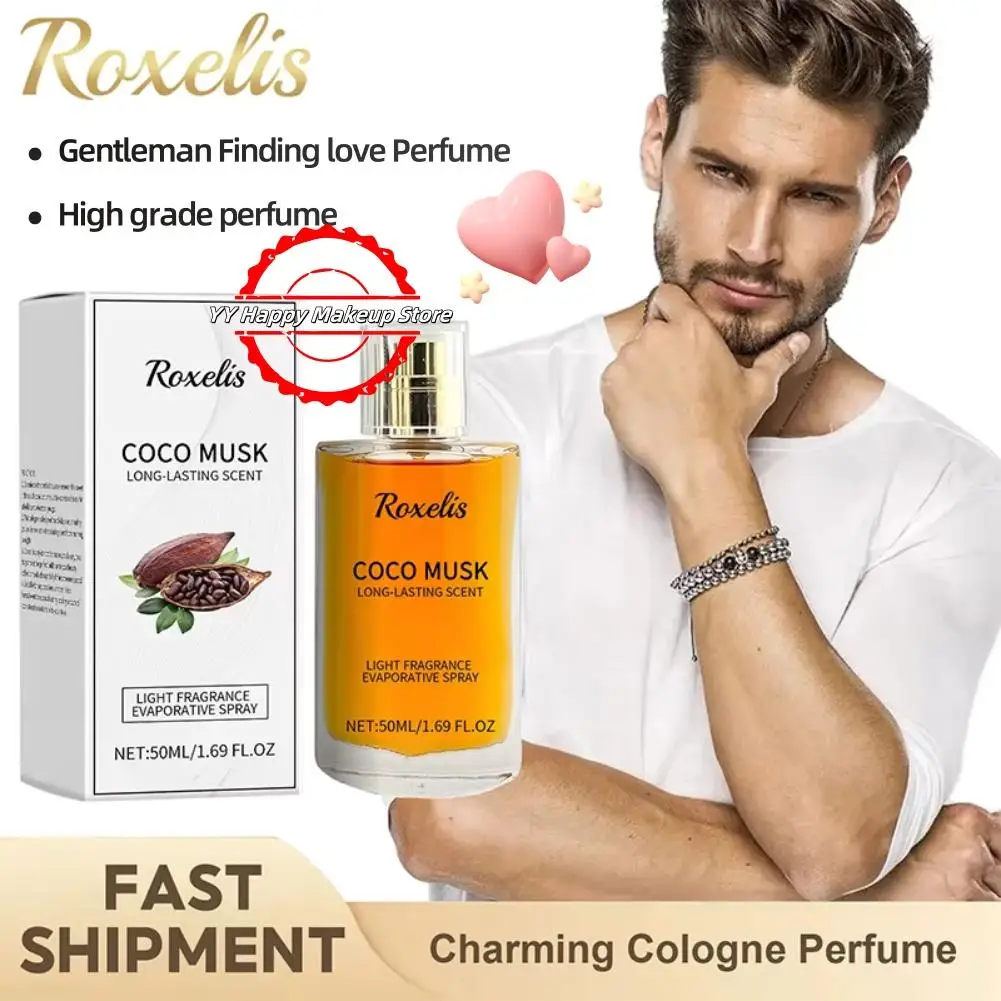 50ML Gentleman Finding Love Perfume Warming Feelings Between Men And Women Kiss Fragrance Elegant Dating Atmosphere Man Scent