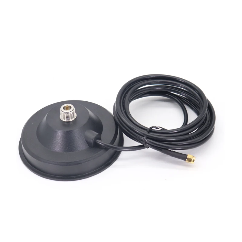 Strong Magnetic Base Large Sucker With 3 Meters Extension Cable RG58U SMA/N Male Connector for Outdoor Long Range Antenna