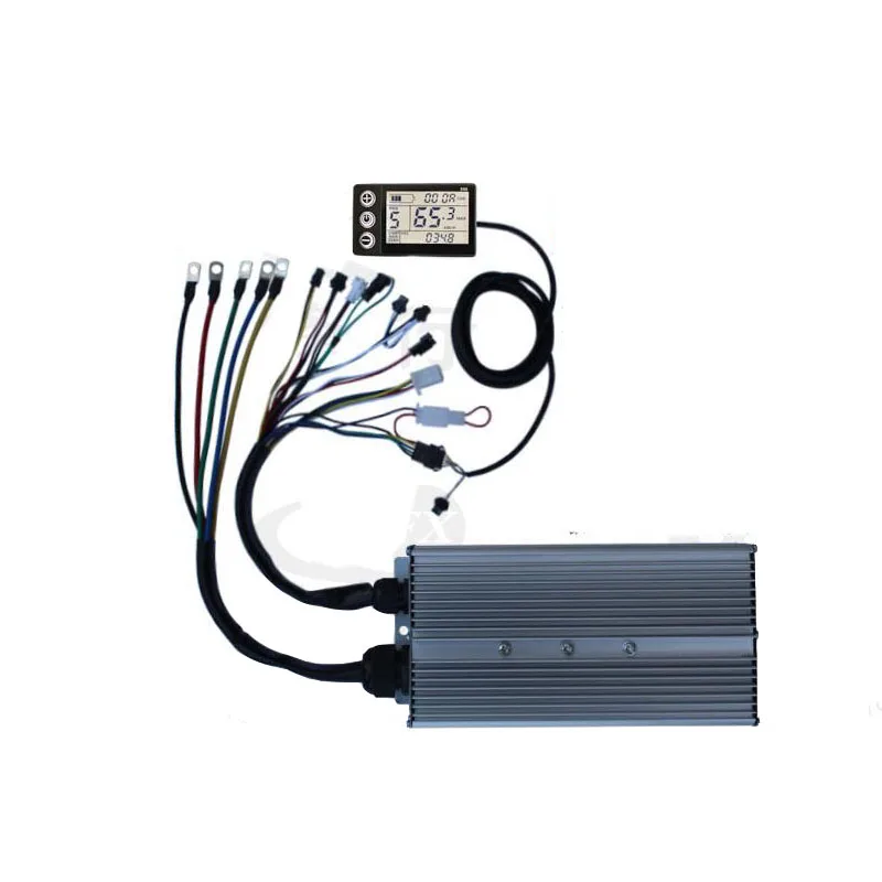 

48V 3000W DC Brushless Motor Controller With S866 LCD Display 3 Motor Phase BLDC Driver For Electric Scooter EBike Motorcycle