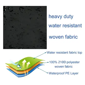 Kryt na lehátko, venkovní zahradní kryt na lehátko, terasu, venkovní křeslo, křeslo, ochranný kryt na nábytek, vodotěsný kryt 10 nejlepší prodej kryty na lehátka - №5