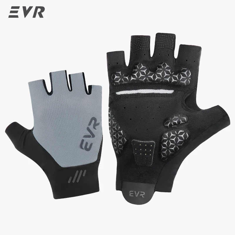 EVR Fietshandschoenen Heren en Dames Fiets Halfvingerhandschoenen Zomer Antislip Schokabsorberende Mountainbike Racefietshandschoenen