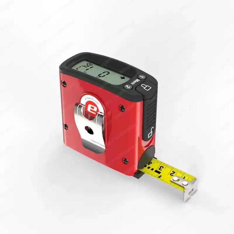 Digital 5M Stainless Steel Tape Measure LCD Digital Circumference Metric Tape Measure Imperial Switch Gauge