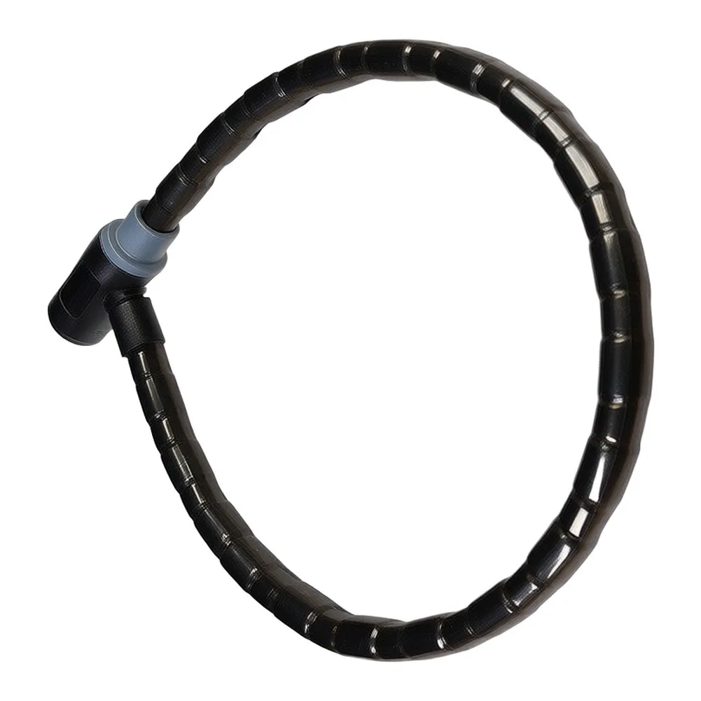 Bicycle Key Lock Portable Hinge Lock For Street Parking Steel Cable Lock Lightweight Structure Pvc Coated Cable