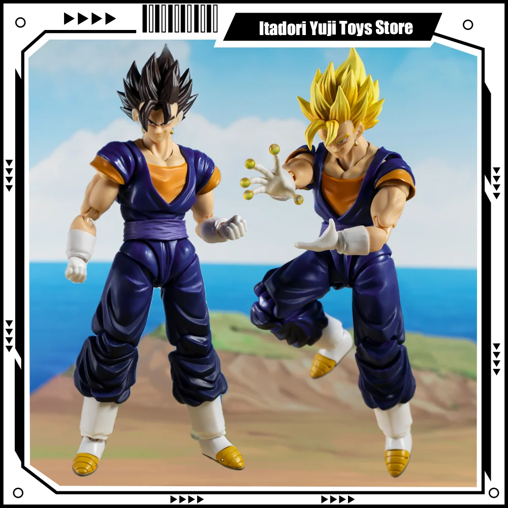 

In Stock Demoniacal Fit Dragon Ball Z Vegetto Goku Vegeta SHF Anime Figures Model Joints Movable Collection Statue Custom Gift