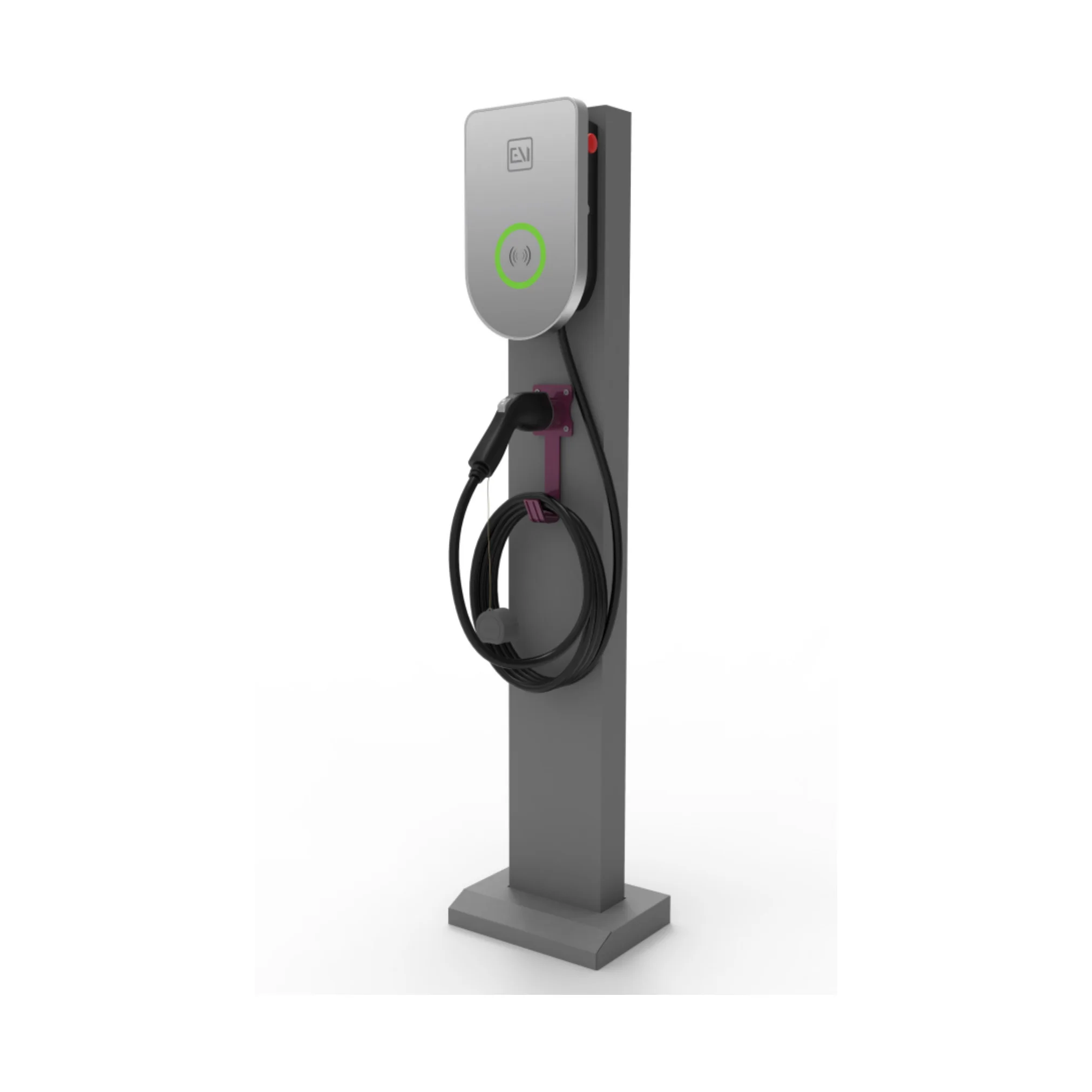 

ev charger pedestal for installing EV charging station for installing Floor-mounted pile column