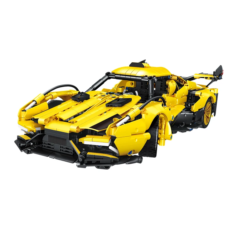 New MOC BK6806 Technical Super Sport Racing Vehicle Model Building Blocks Bricks Puzzle DIY Toy Birthday Christma Gifts For Kids