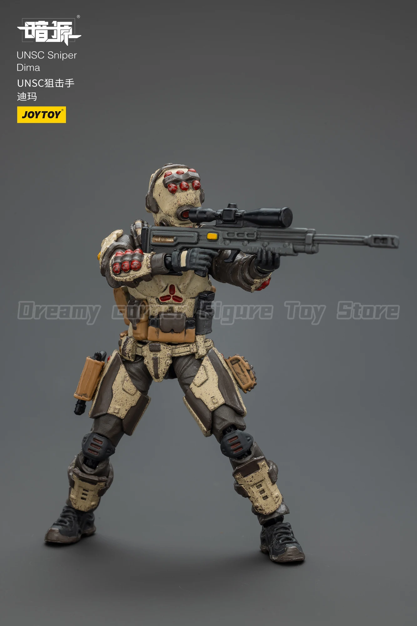 

В наличии: Набор из 4 фигурок JOYTOY 1/25: Снайпер UNSC Дима, Фостер, Штурмовик Моро, Иван.