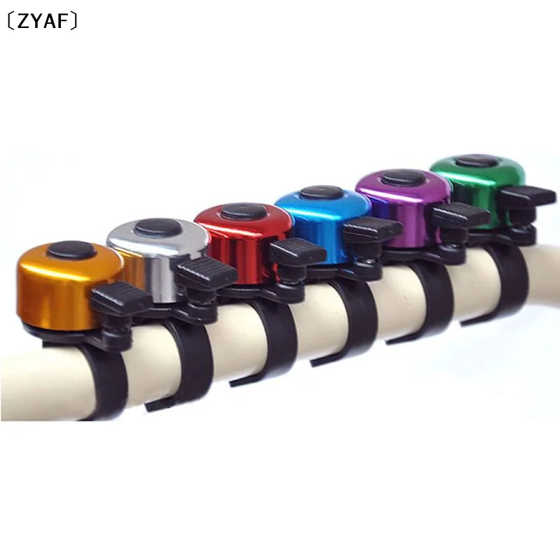 Sino de Bicicleta em Liga de Alumínio, Alarme de Segurança para Ciclismo, Campainha de Guidão, Acessórios para Bicicleta, Buzina〔ZYAF〕