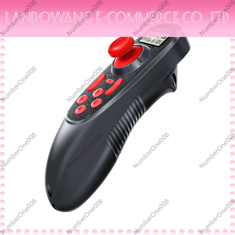 DS600 6-Channel Remote Control One-Handed Transmitter for Lawn Mower Spraying DIY Model Vehicle Boat