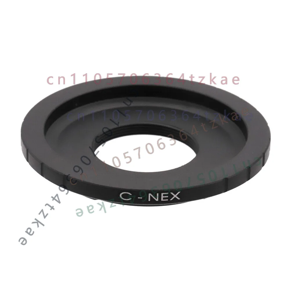 C-NEX Lens Mount Adapter Ring, C Mount CCTV Lens to for Sony E NEX Mount Camera A6000 A5000 A7 NEX-7, Manual Focus Adapter