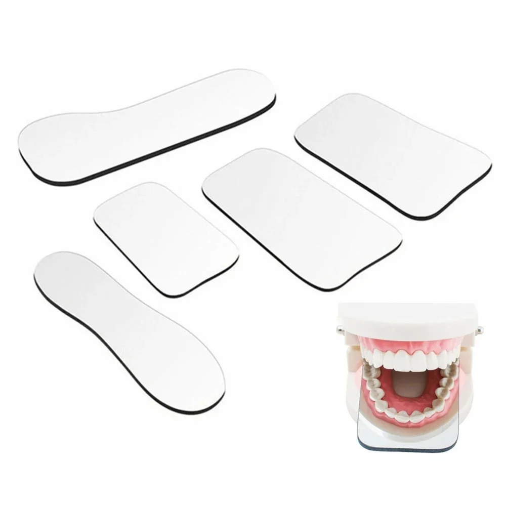 

5 шт./компл. внутриротовой фотоотражатель, стоматологическое ортодонтическое зеркало для фотосъемки, двусторонние зеркала, стеклянный материал, стоматологические инструменты