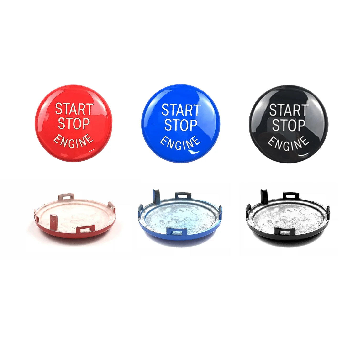 Car Engine Start Button Replacement Cover Stop Switch for BMW E87 E60 E83 E84 E89 E90 E91 E92 E93 Car Interior Button Cover