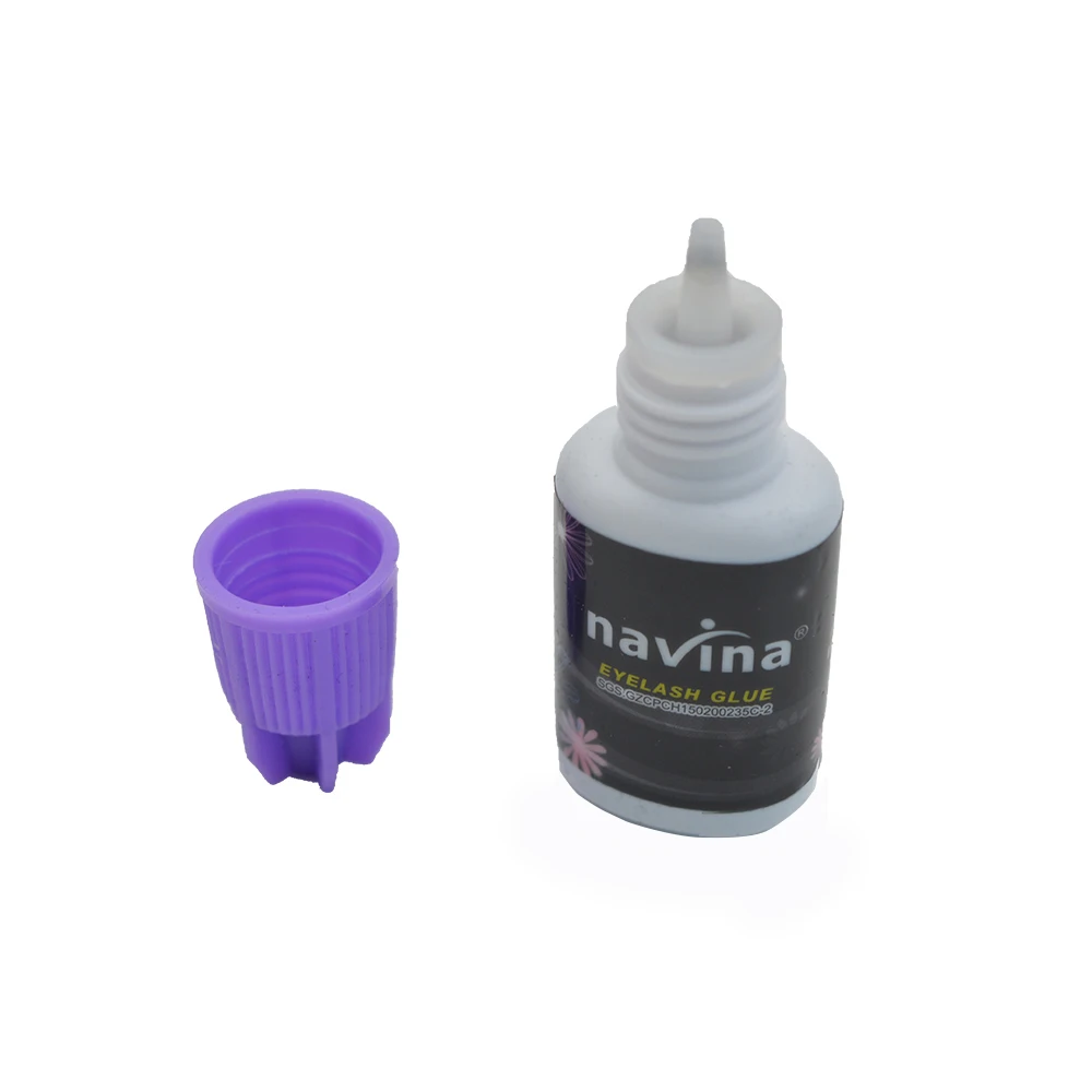 Navina 1pcs Professional EyeLash Extension Glue Long Last Lashes Adhesive Black False Individual Eyelashes Glue Makeup