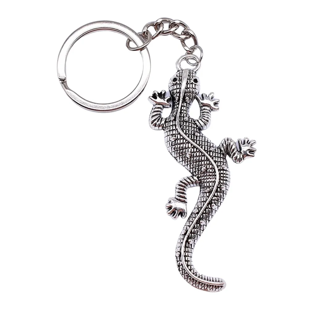 Simple gecko lizard pendant keychain pendant gift