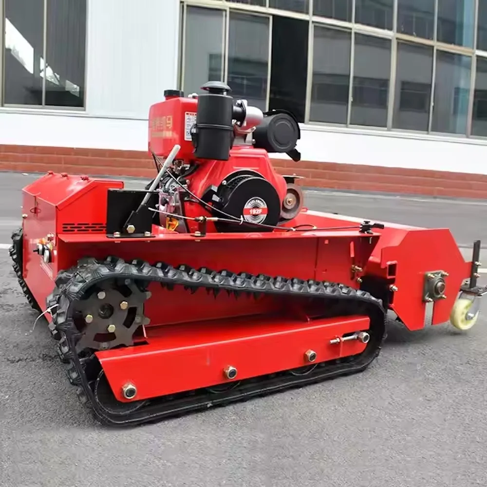 800-mm-Dreschmäher und Zero-Turn-Rasenmäher, hergestellt mit ferngesteuertem, intelligentem Roboter-Rasenmäher