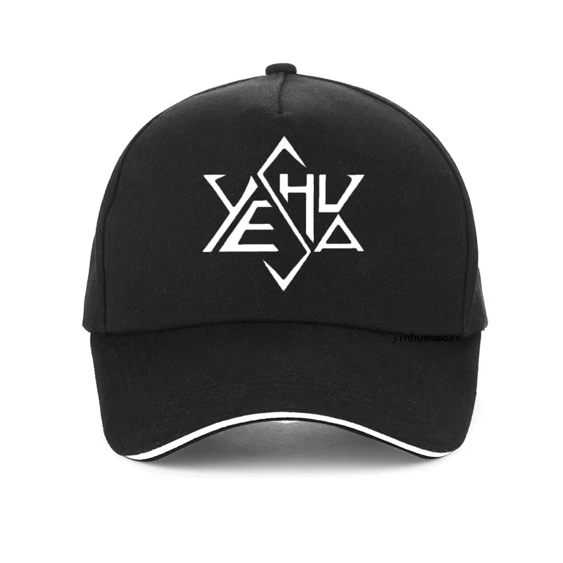 New Yeshua Tetrahedron of David Logo Baseball Cap Fashion Yeshua caps saves  is lord yahweh yahusha  hat