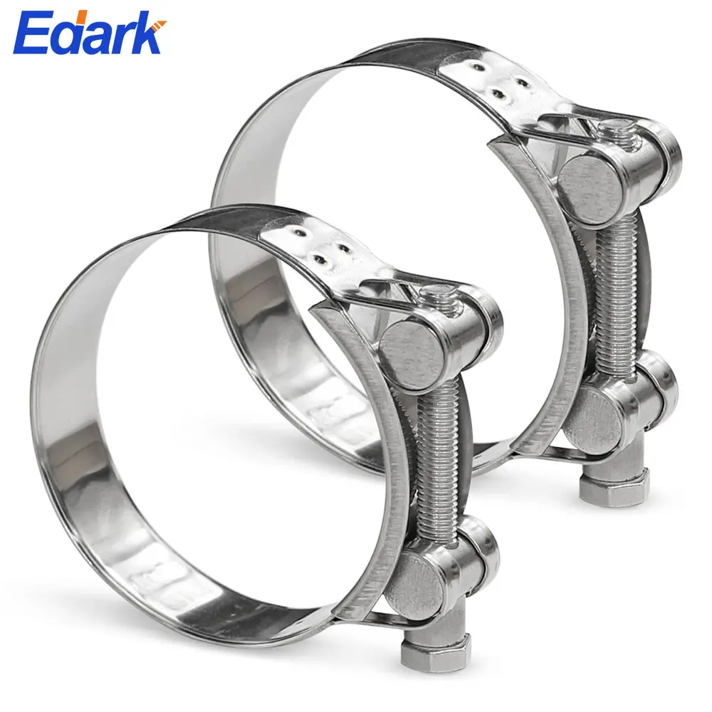 Exhaust System Band Clamps, Exhaust Pipe Repair Parts for Catalytic Converter, Exhaust Manifold, Exhaust Muffler Repair Program