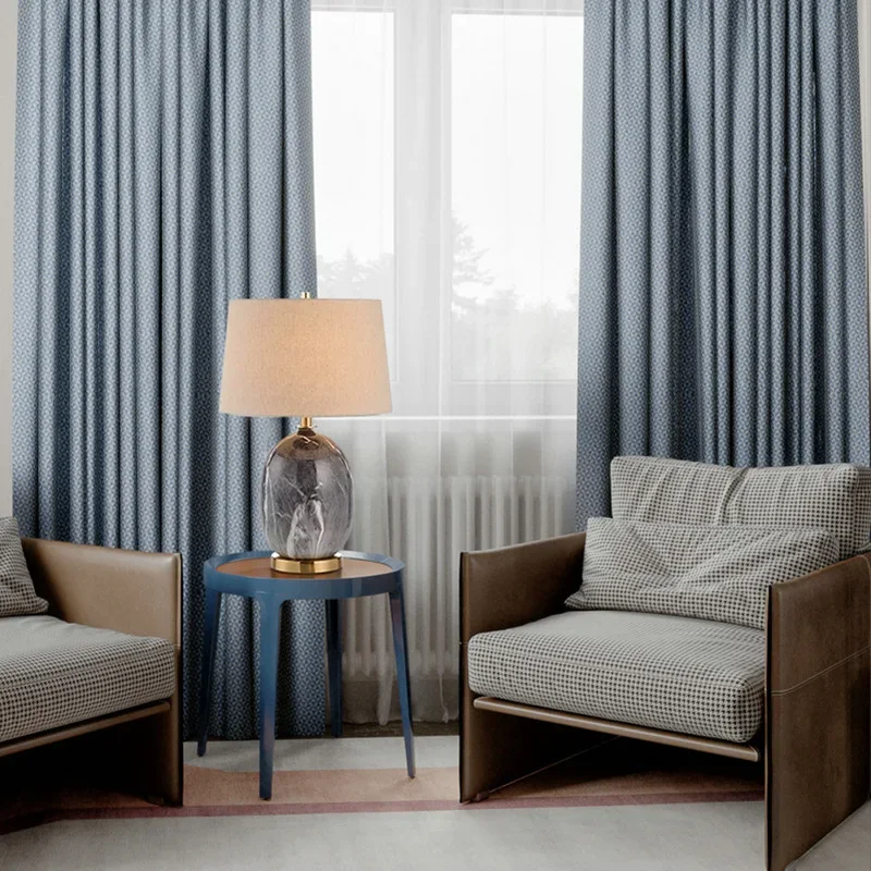 PLLY Modern Ceramic Table Lamp LED Nordic Creative Grey Bedside Desk Light Decor for Home Living Room Bedroom