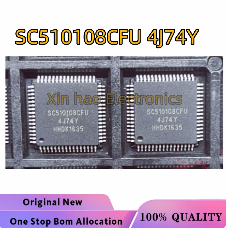 1PCS NEW SC510108CFU 4J74Y MCU chip use for  Key CPU automotives electronic ignition switch