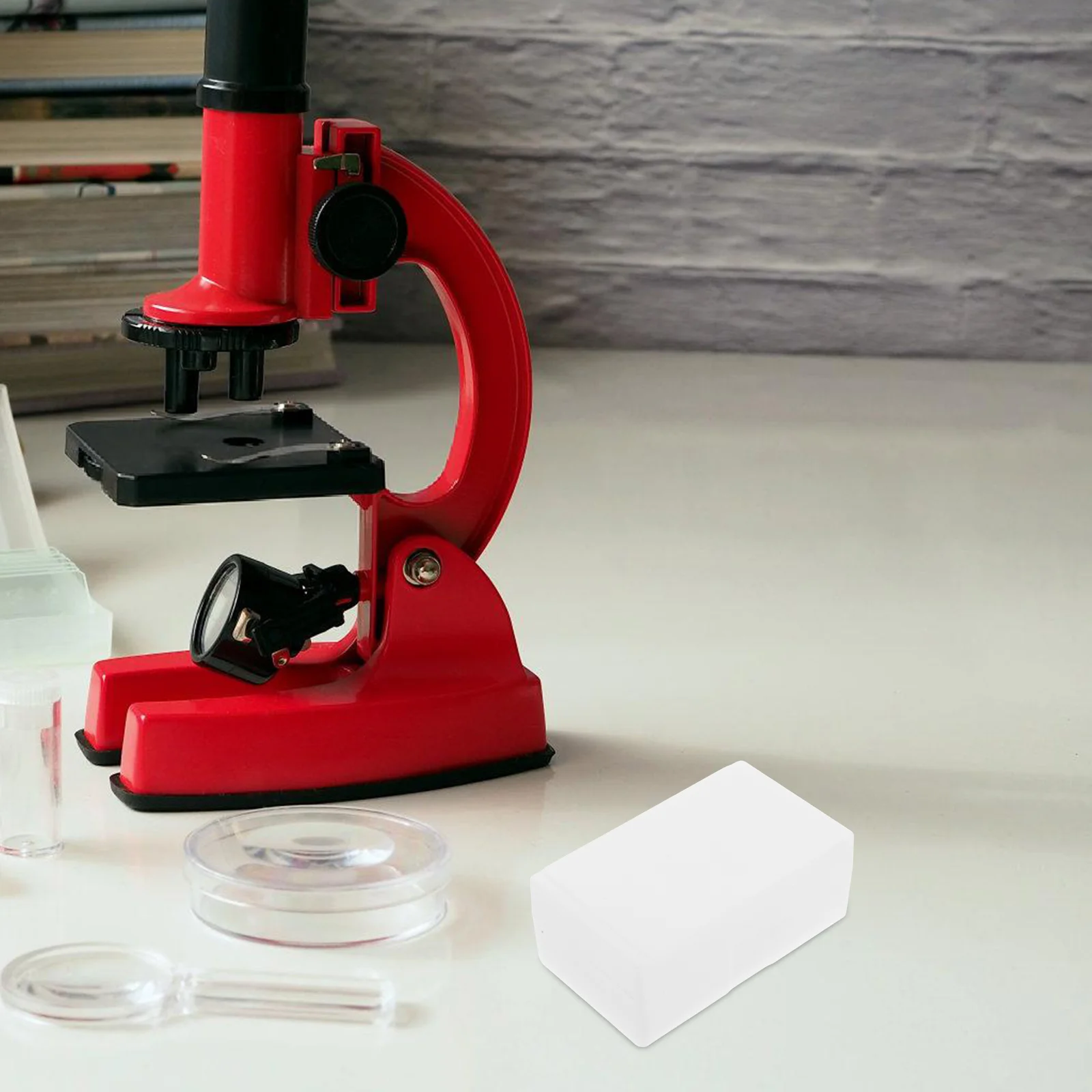 

Glass Case Storage Microscope Organizer Plastic Holder Laboratory