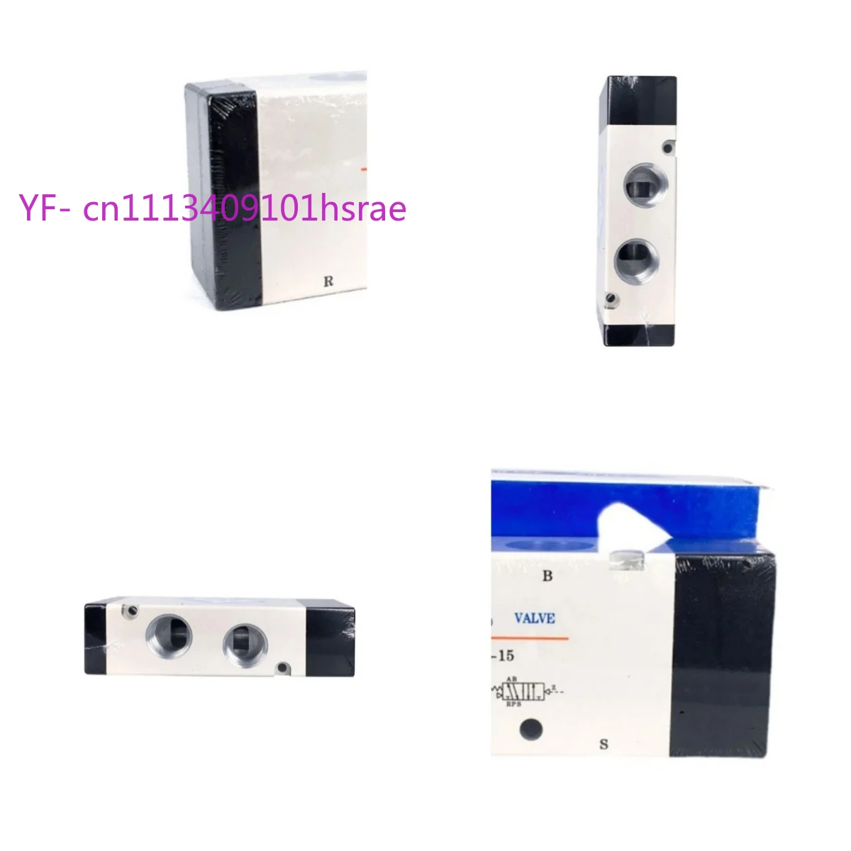 4A210-06/08 4A21006 4A21008 Two Position Five-way Air Control Valve, Industrial Pneumatic System Replacement Parts for AirTAC
