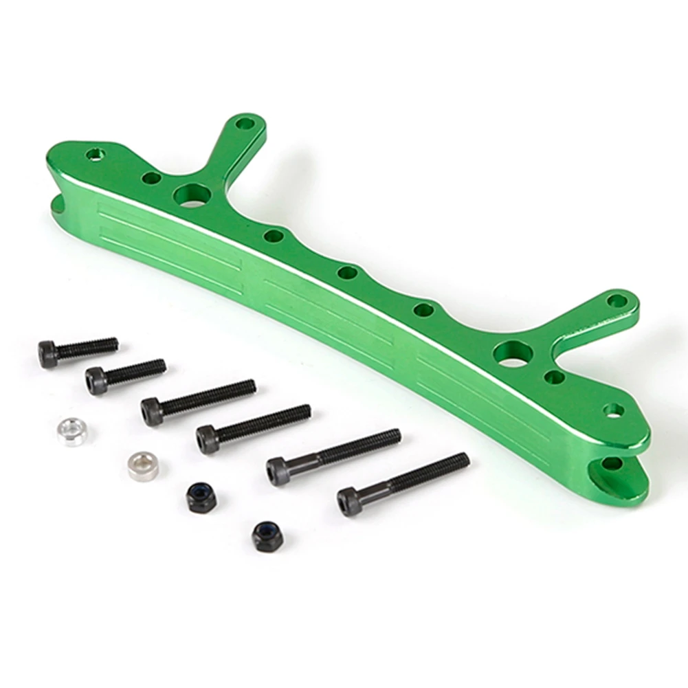 Cnc Metal Rear Shock Absorbing Tie Rod for 1/5 Baha Rovan Km Baja 5B 5T 5Sc Toys Parts,Green