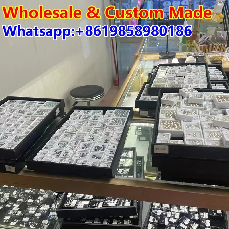 PureNew 0.9 مللي متر-16 مللي متر مختبر نمت كولومبيا الزمرد شكل دائري الأحجار الكريمة مع شهادة AGL حجر عالي الجودة لصنع المجوهرات بنفسك #6