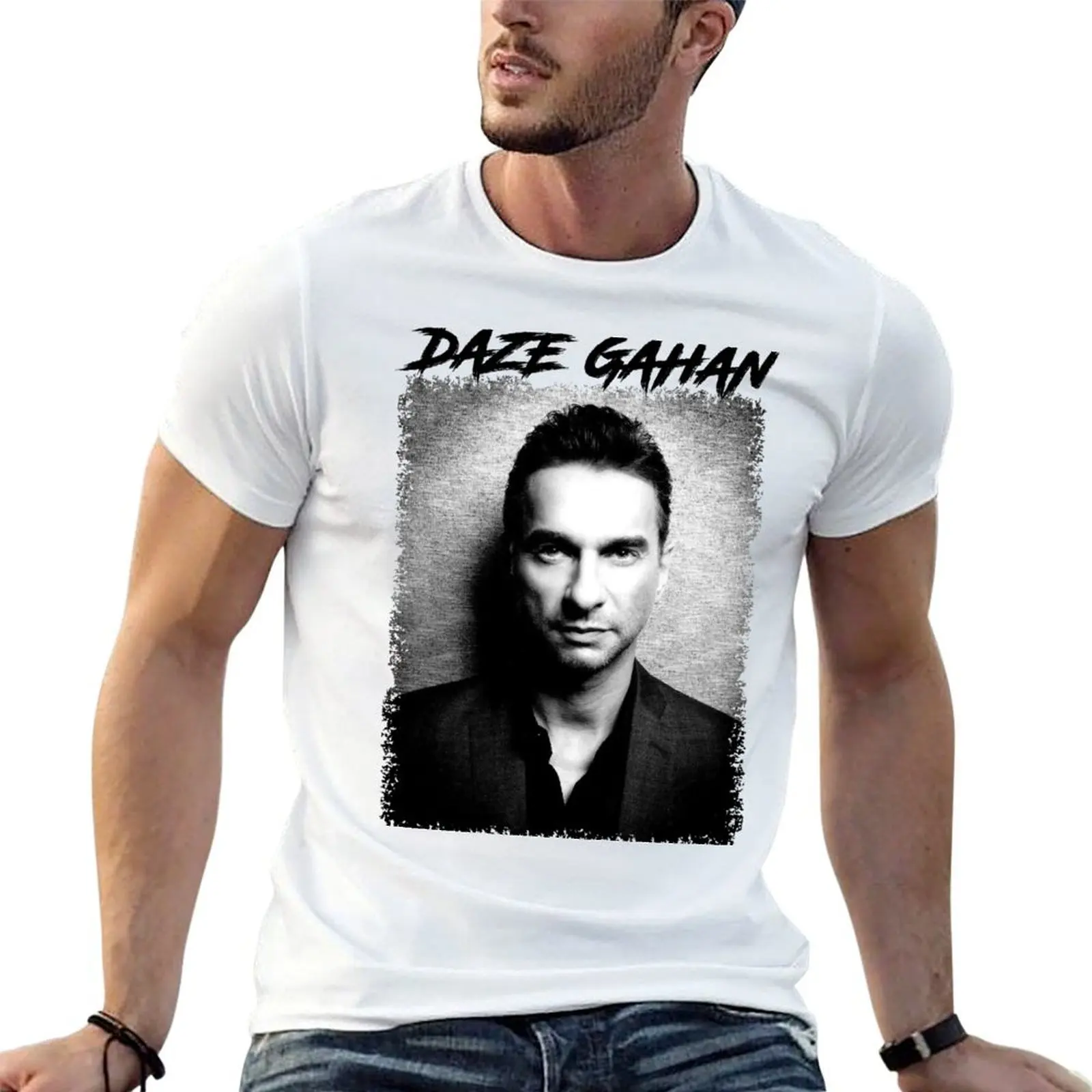

Dave gahan Design T-Shirt t shirts for man pack white man t shirts cotton cotton t shirts man 100% T-Shirt