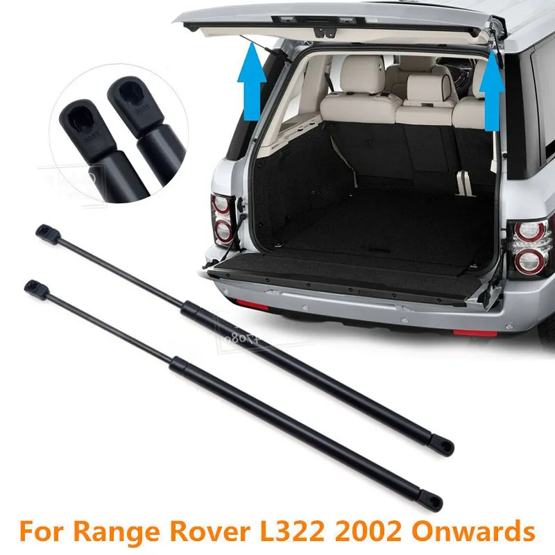 

BHE760020 2x Car Rear Upper Tailgate Boot Gas Spring Struts Lift Support Rods Bars For Land Rover Range Rover L322 2002 Onwards