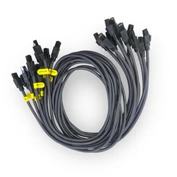 Cables Ethernet de ingeniería de cobre sin oxígeno, 10 piezas, 1m, 24AWG, CAT6, Ultra suave, para TV con pantalla LED