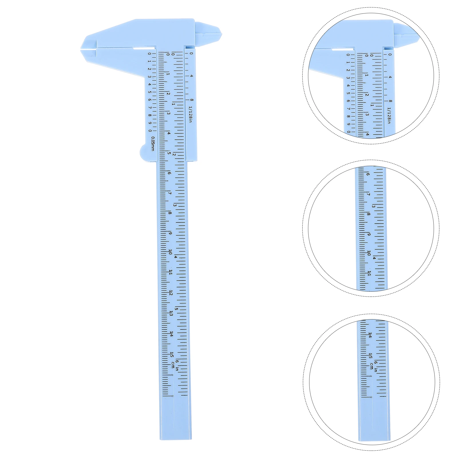 2Pcs Eyebrow Measuring Ruler Premium Plastic Makeup Tool Accurate Symmetrical Brow Shaping Microblading Vernier