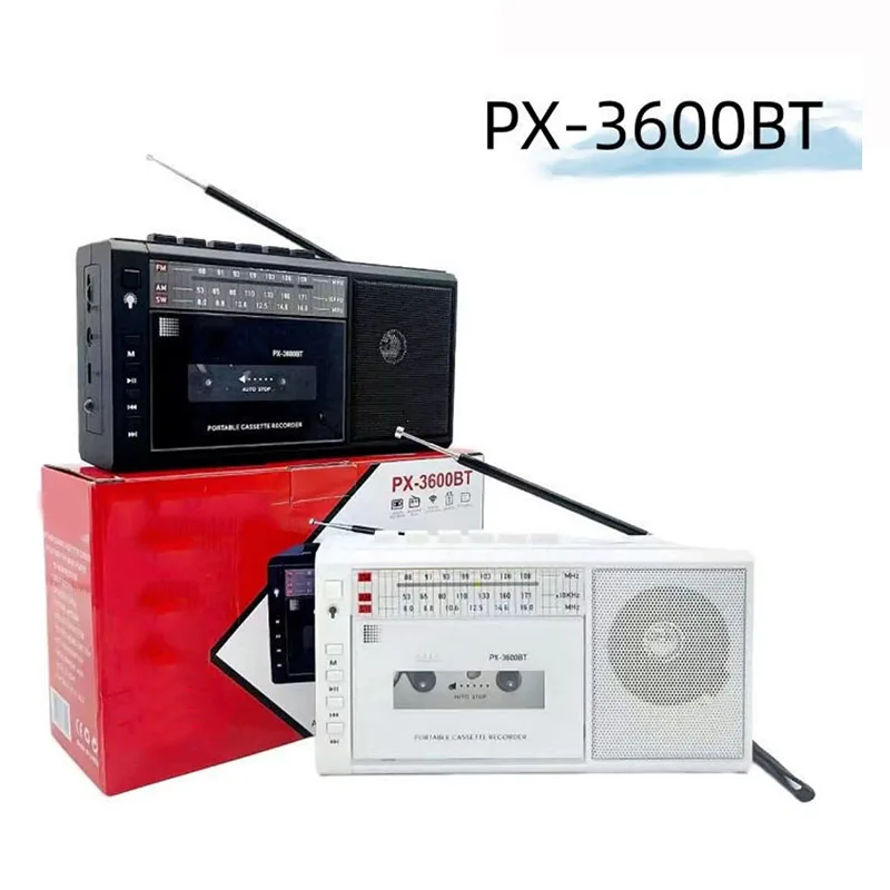 

Rechargeable Multi-Band Antique Old Man Recorder Tape Player Walkman Radio Can Be Connected To Bluetooth