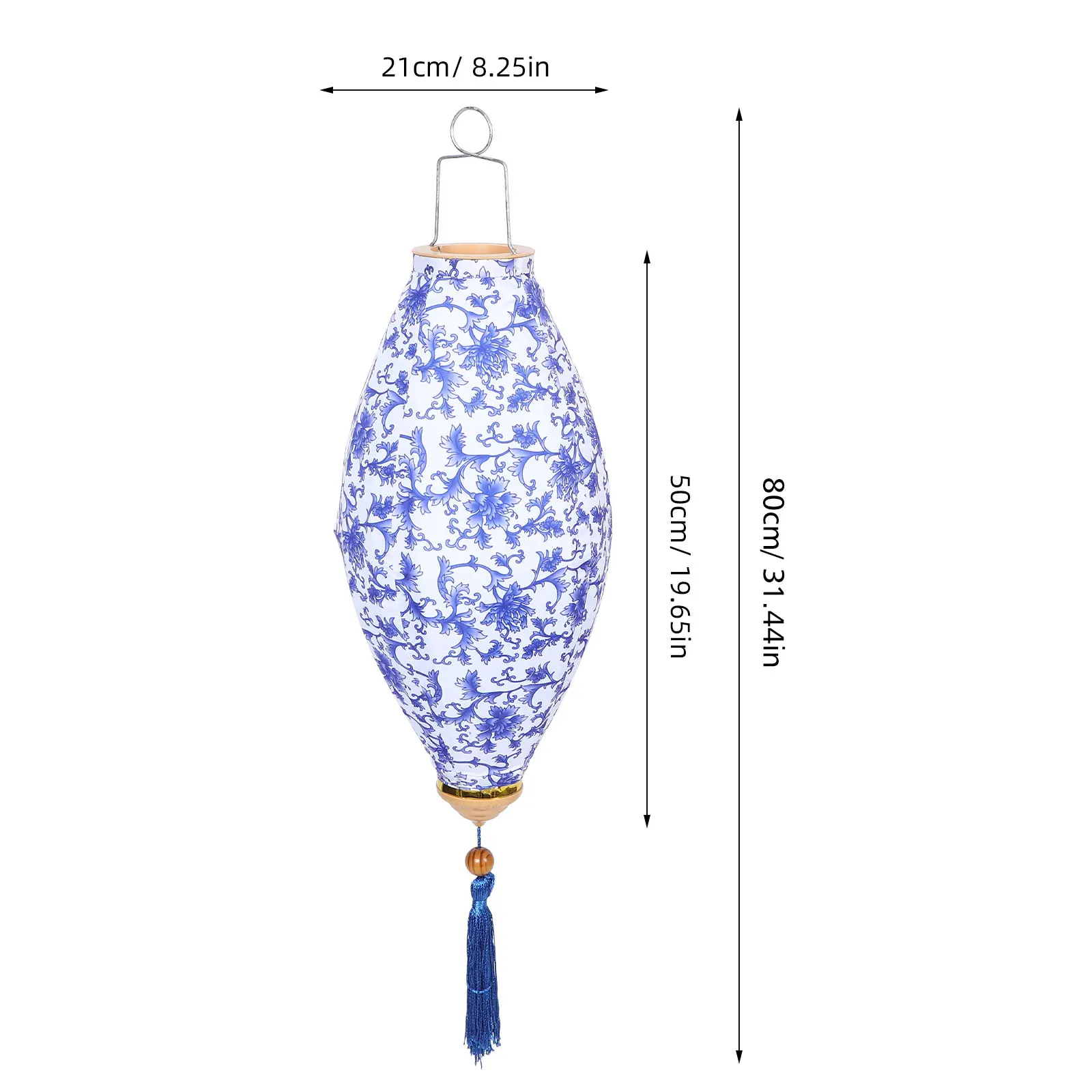 

Lantern Decoration Vietnamese Garden Hanging Outdoor Asian Style Solar Lanterns Decorative Waterproof Wedding Party New Year