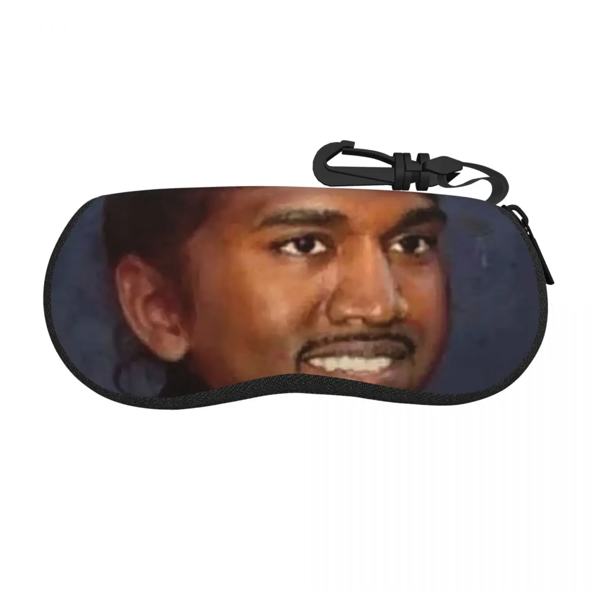 

Funny Kanye West Meme Shell Glasses Case Protective Sunglasses Box Women Men Soft Eyeglasses Bag Pouch