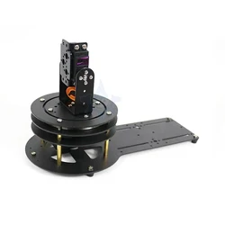 2 DOF Robot rotante Gimbal con 20Kg Servo manipolatore meccanico in metallo per Arduino Robot Kit fai da te Ps2 UNO ESP32 programmabile